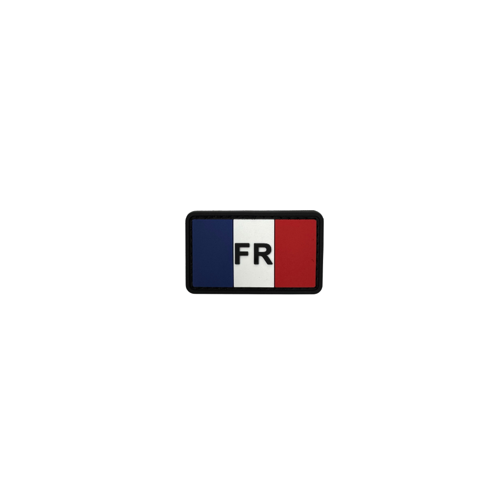 Mini patch de drapeau français en PVC