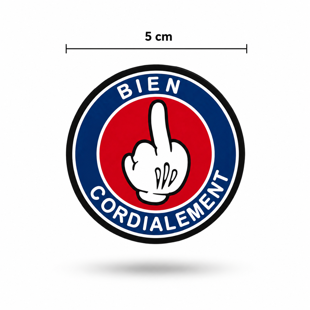 PATCH FUCK BIEN CORDIALEMENT PVC