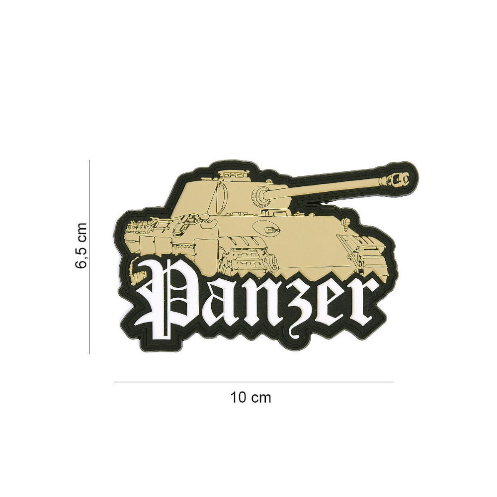 Patch militaire Panzer en PVC
