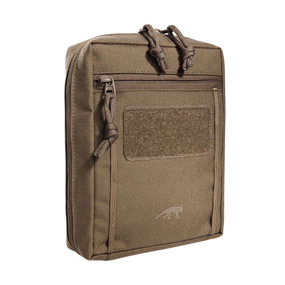 Poche tactique MOLLE TT TAC POUCH 6.1 Coyote de Tasmanian Tiger avec ouverture zippée et système d'attache MOLLE