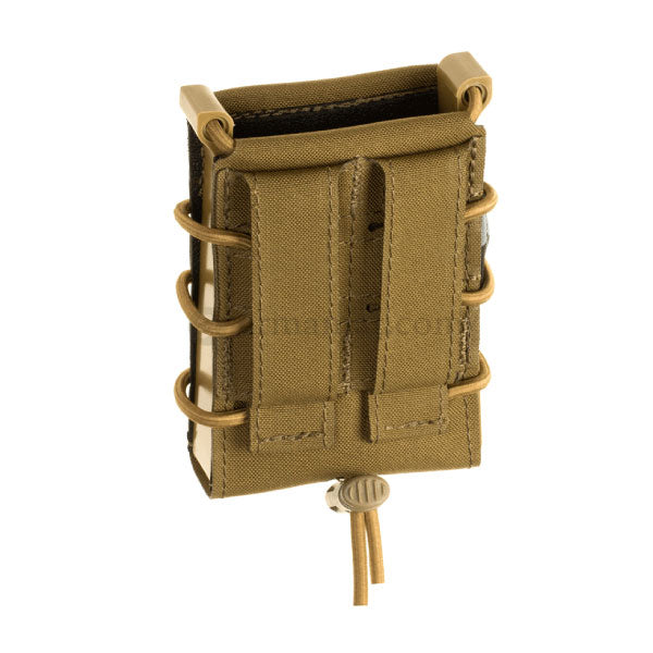 Porte-chargeur simple pour fusil 5.56 Coyote de Templar's Gear, ultraléger et fabriqué en Cordura 500D, avec système PALS/Molle