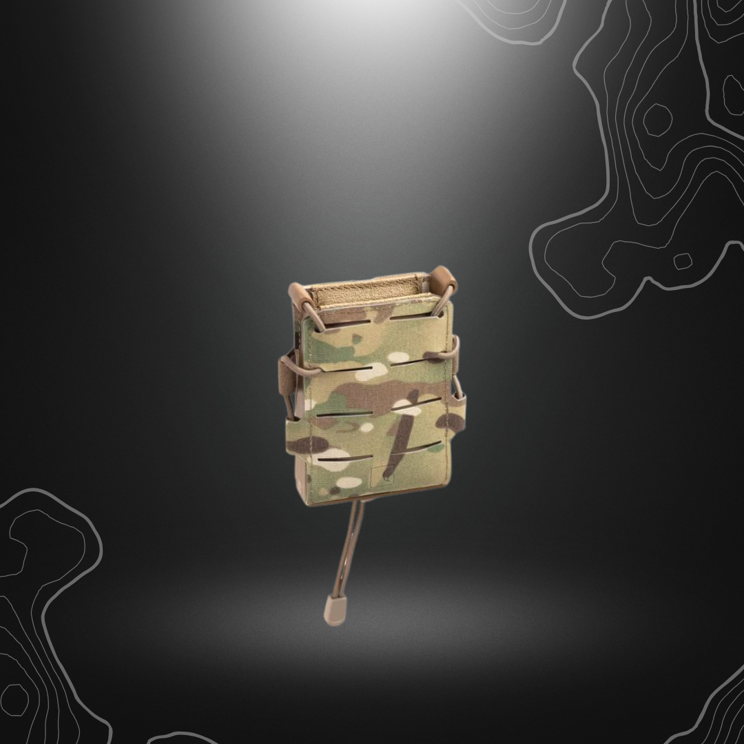PORTE CHARGEUR SIMPLE 5.56 / AK SPEEDPOUCH LC MULTICAM | CLAWGEAR