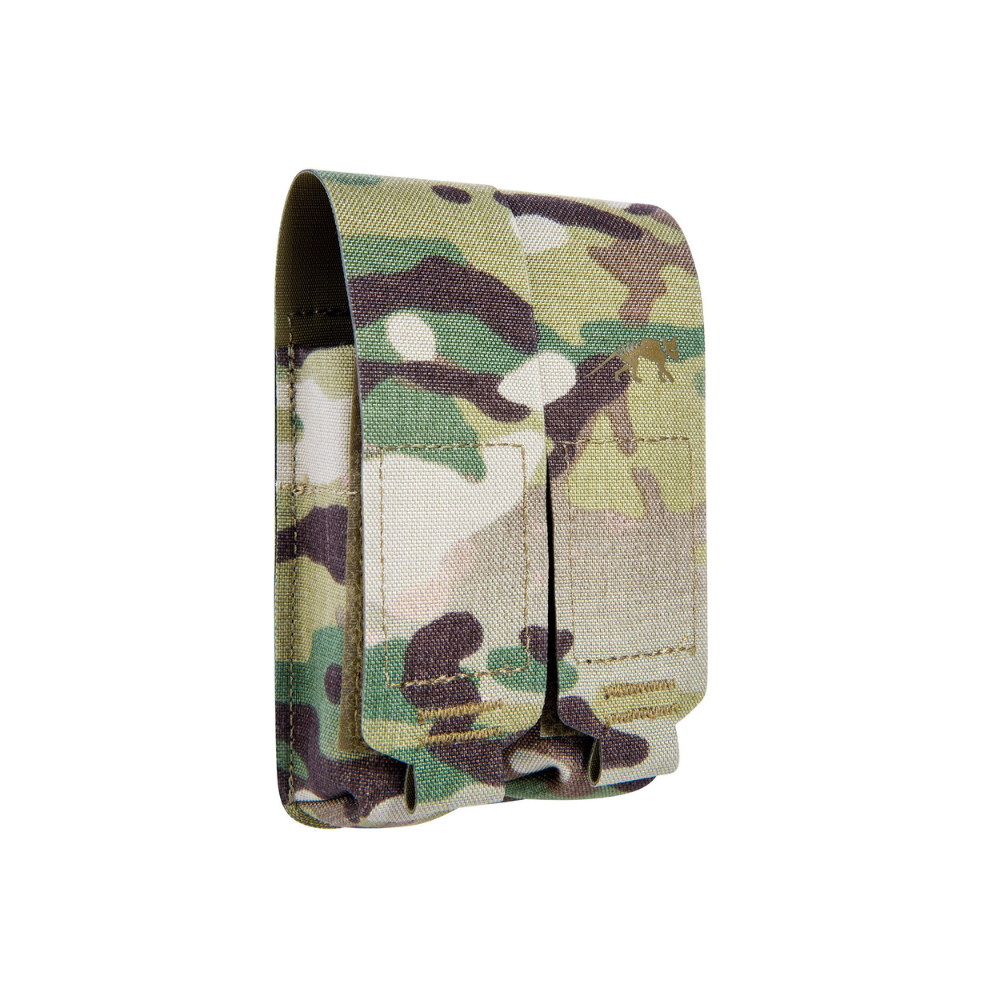Porte chargeur double TT DBL PISTOL MAG POUCH MKIII de Tasmanian Tiger pour pistolets HK, P8, Glock, Sig, Beretta M9 avec système d'attache MOLLE