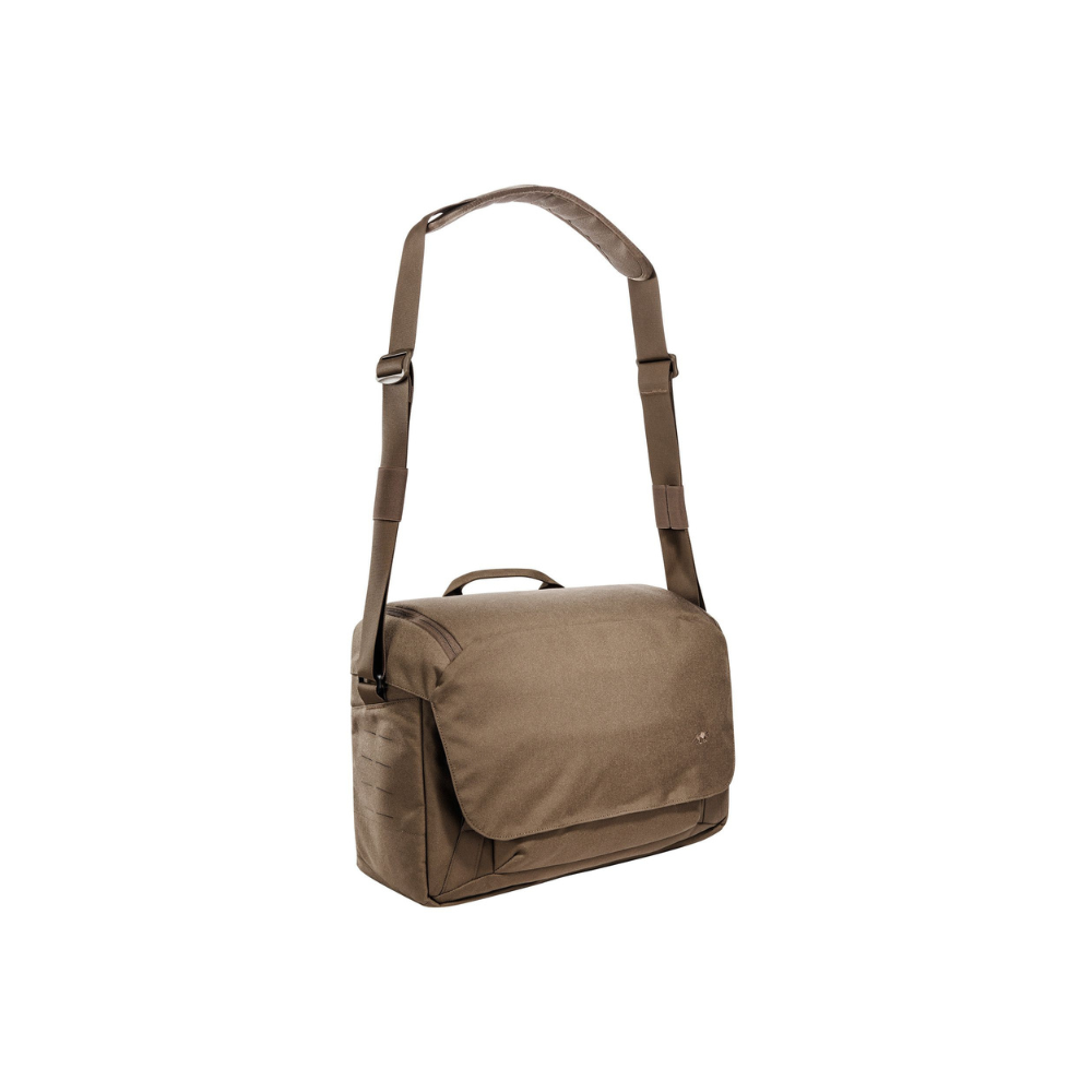 Sac bandoulière TT Modular Equipment Case Coyote de Tasmanian Tiger, renforcé de mousse, avec système Molle-Velcro et compartiment pour ordinateur ou arme de poing