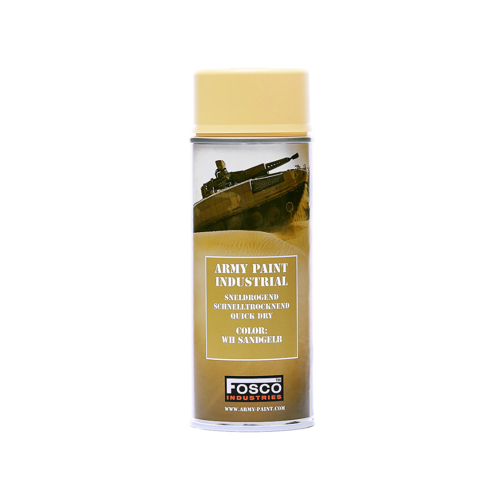 Bombe de peinture militaire haute qualité Fusco 400ml pour tous usages, séchage rapide, convient à toutes surfaces