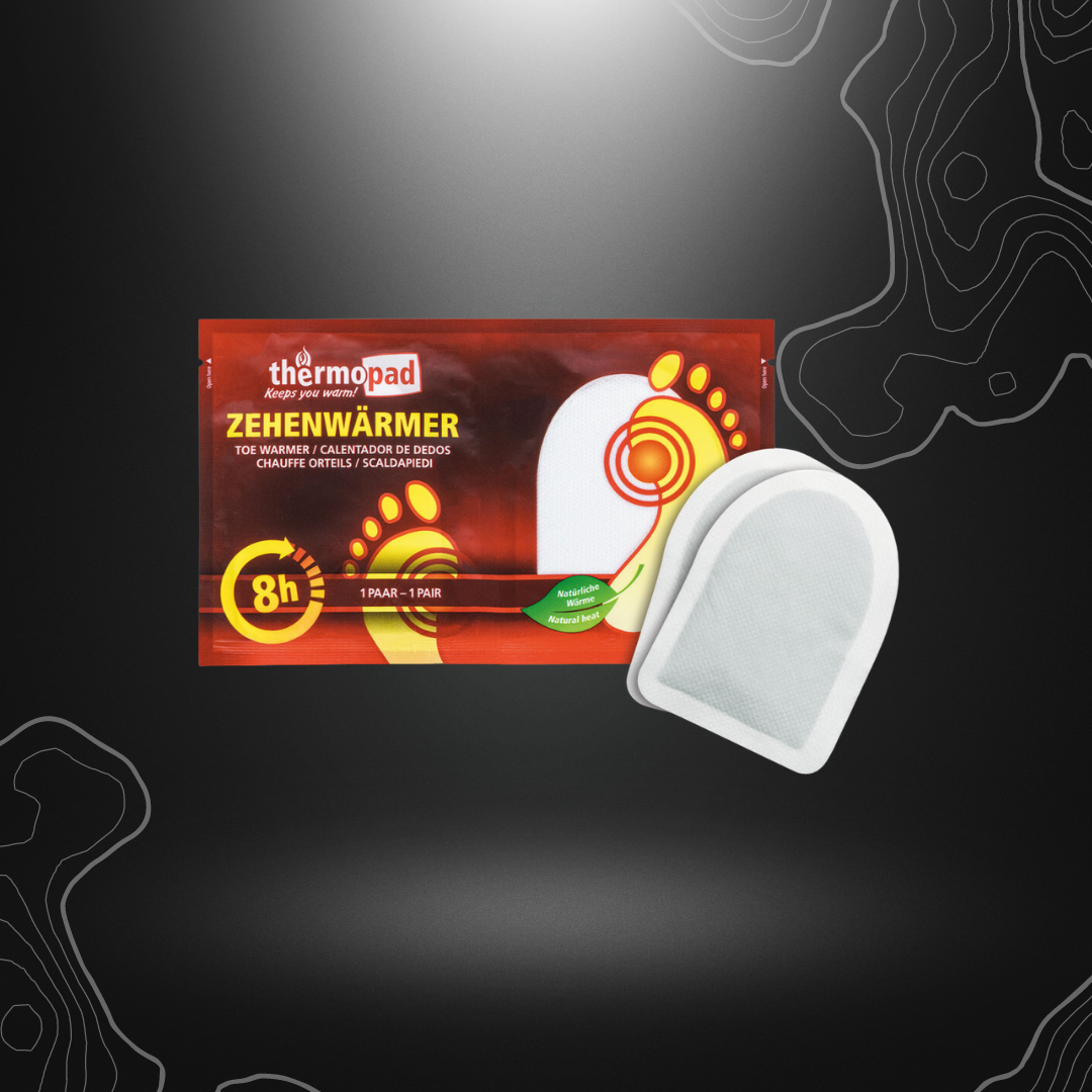 Thermopad Chaufferette Pied ultra-fine activée par l'air pour garder les pieds au chaud jusqu'à 8 heures, facile à utiliser