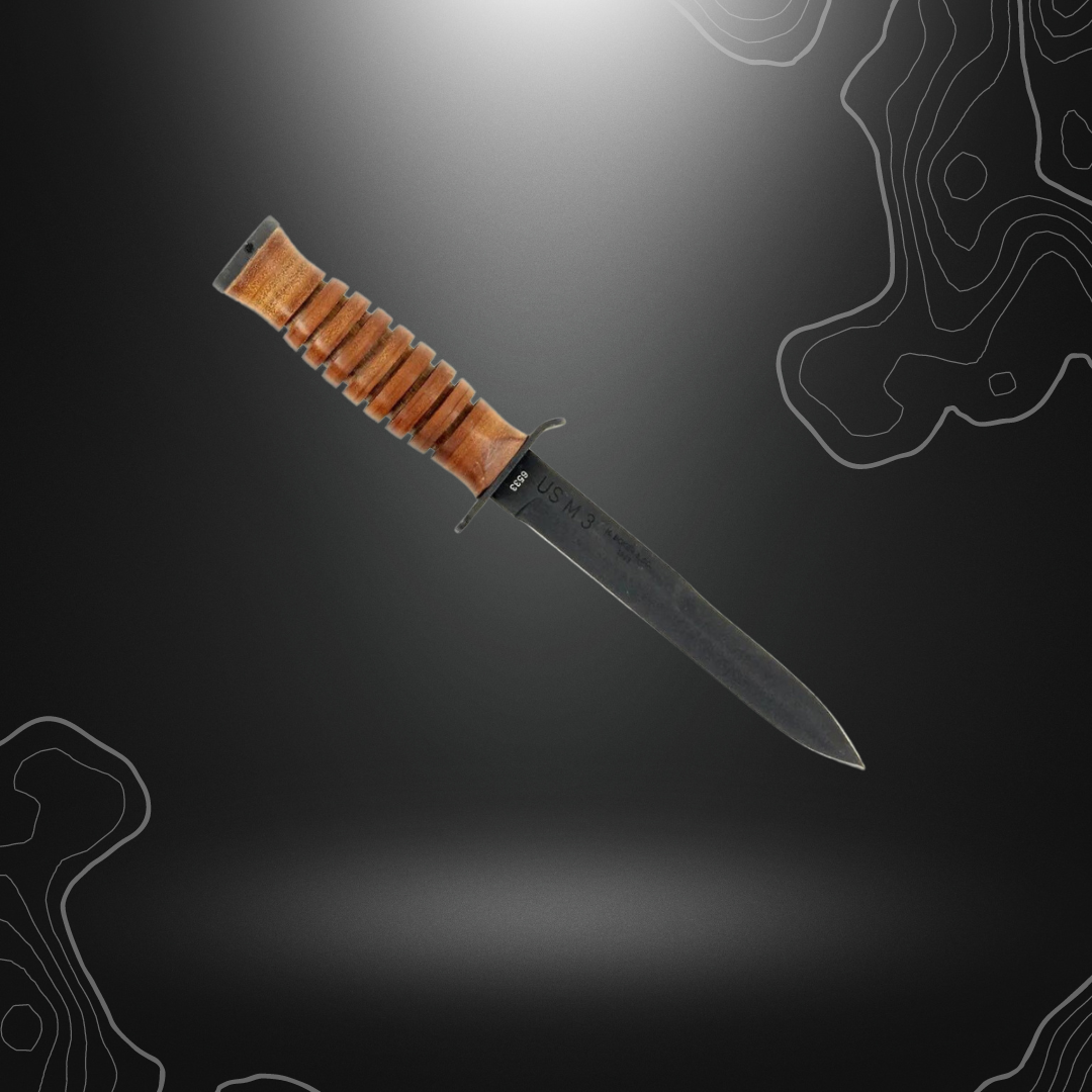 Poignard M3 Trench Knife revisité par Boker Plus, couteau de combat américain de la Seconde Guerre Mondiale