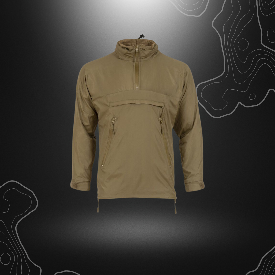 VESTE IMPERMÉABLE HALO DOUBLÉE MICRO-POLAIRE COYOTE | HIGHLANDER