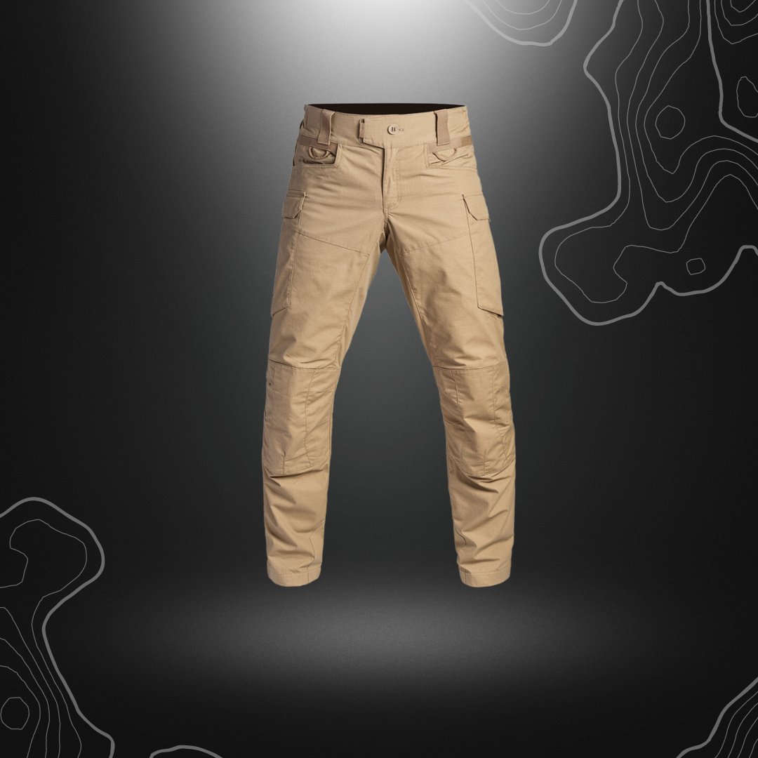 PANTALON DE COMBAT FIGHTER TAN ENTREJAMBE 83CM | A10 EQUIPMENT