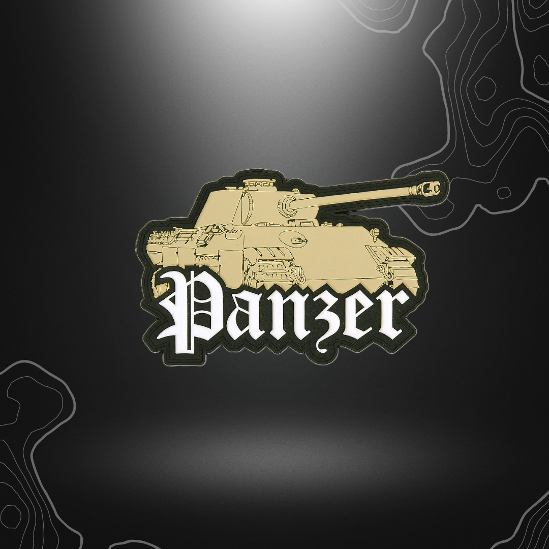 Patch Panzer PVC pour vêtements militaires