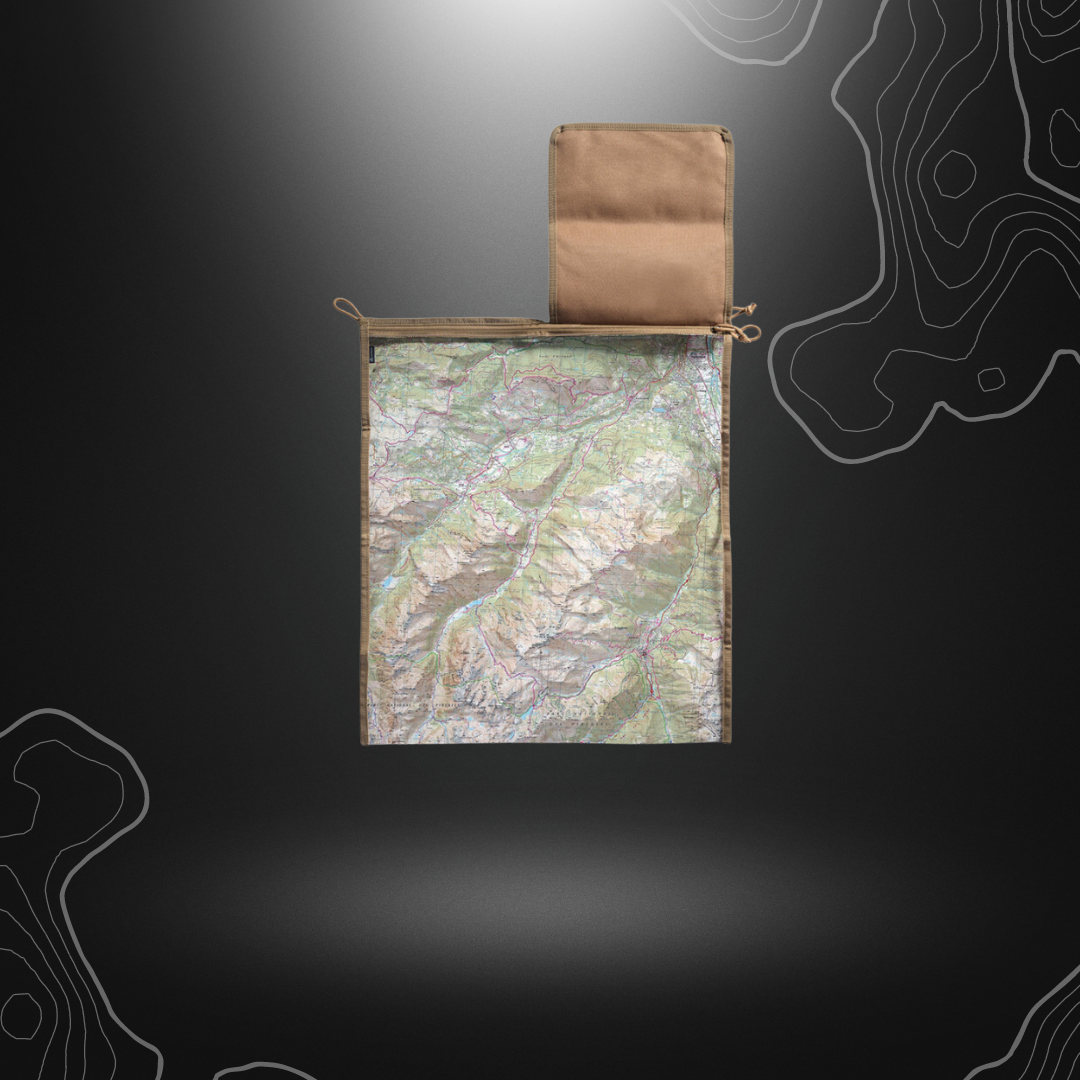 PORTE CARTE AVEC POCHE EXPÉDITION TAN | A10 EQUIPMENT