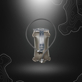 Réservoir Force 3L Mammoth grey de la marque Hydrapak avec valve à haut débit et système d’auto-étanchéité