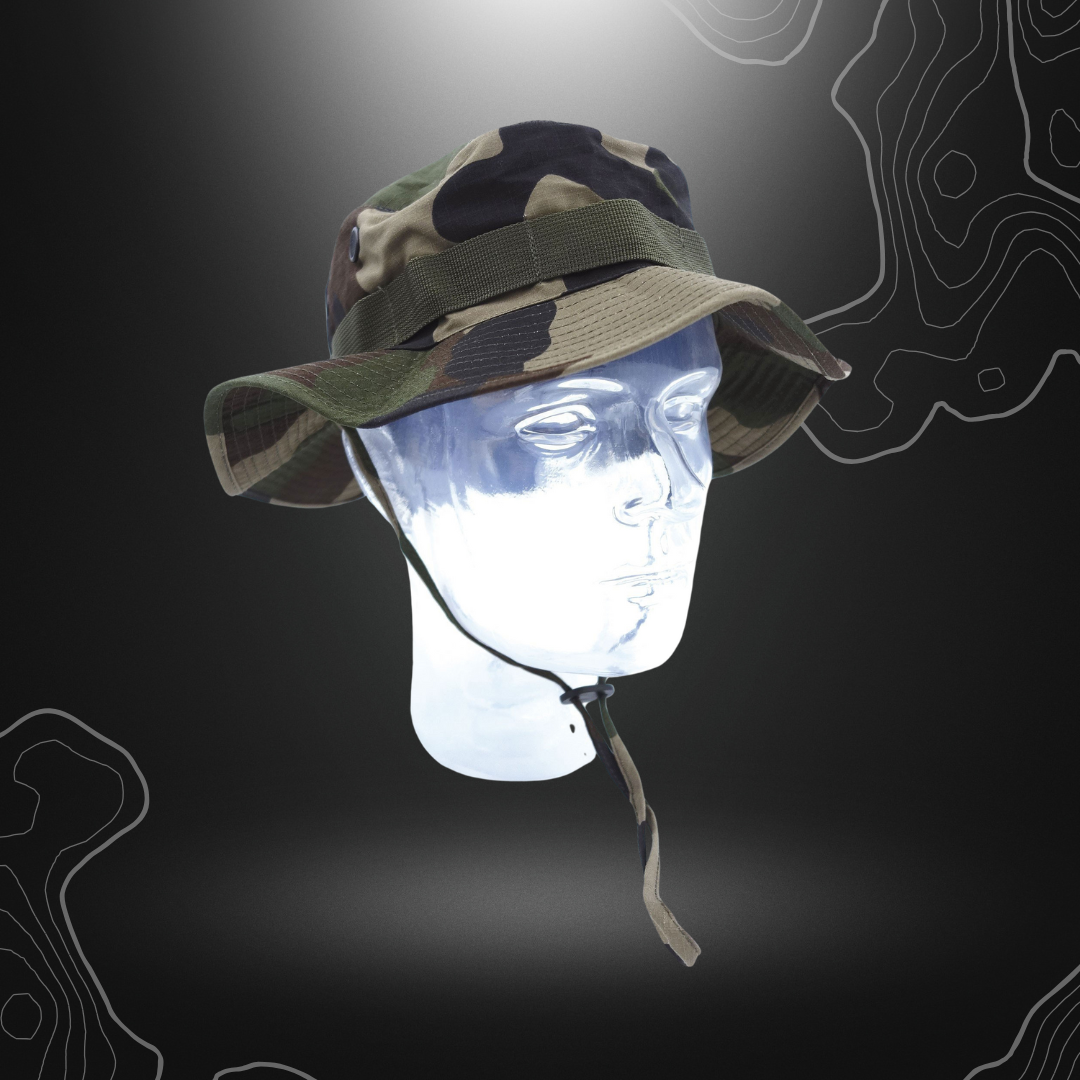 Chapeau militaire camouflage CE, résistant et déperlant, pour protection solaire et thermique