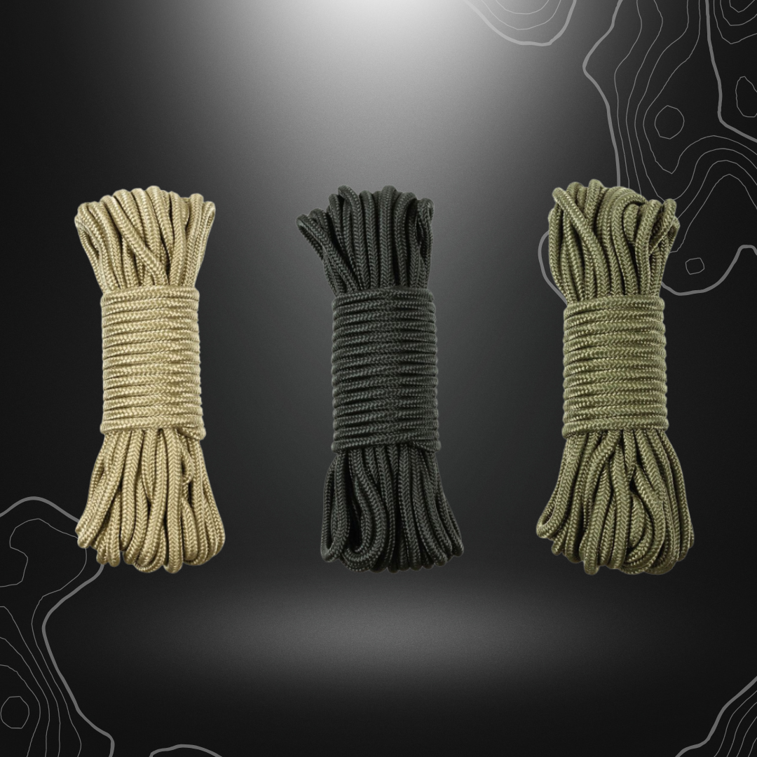 Corde MFH de 15m x 5mm en 100% polypropylène, non destinée à l'escalade