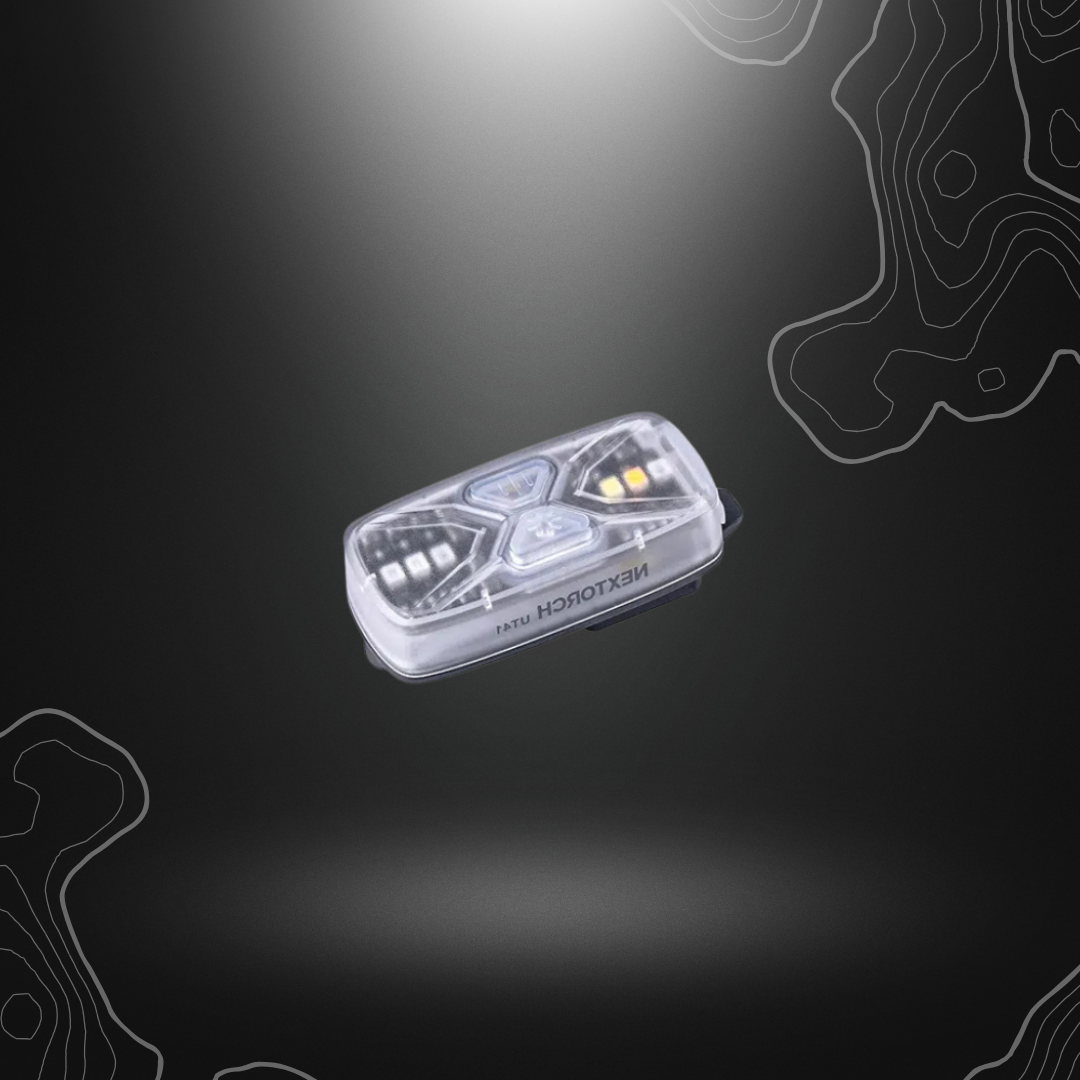 Lampe multi-signal 5 couleurs et infrarouge UT41 de la marque Nextorch, conçue pour les forces de l'ordre