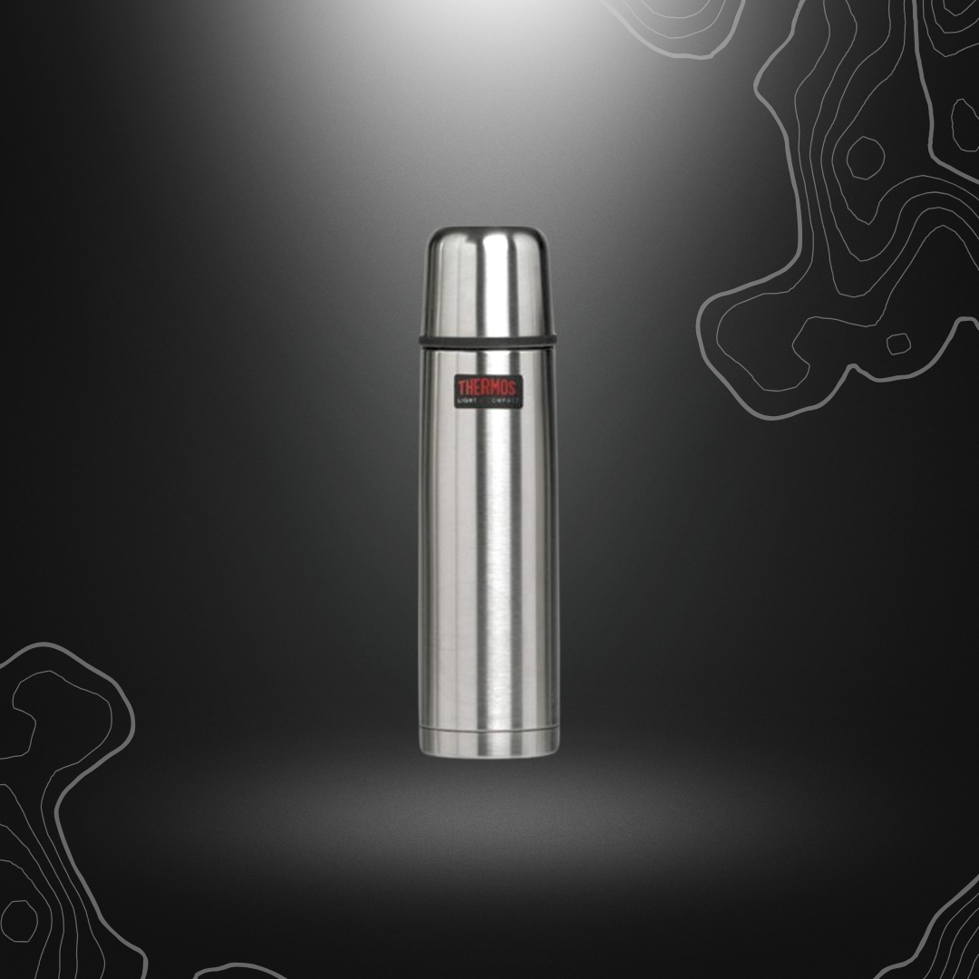 Thermos Light & Compact isotherme bouteille en aluminium de 500ml, retenant la température chaude ou froide pendant 24 heures