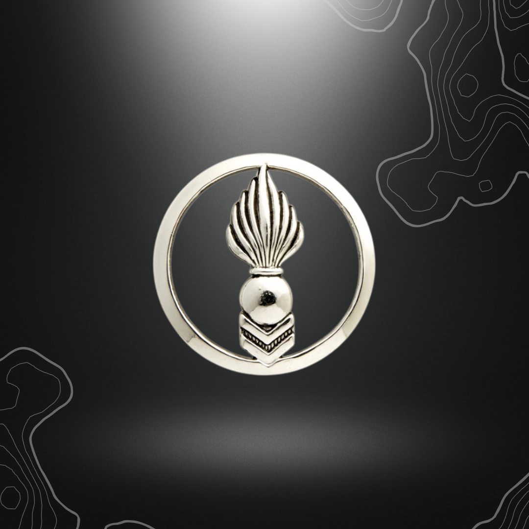 Argent insigne de béret CTA