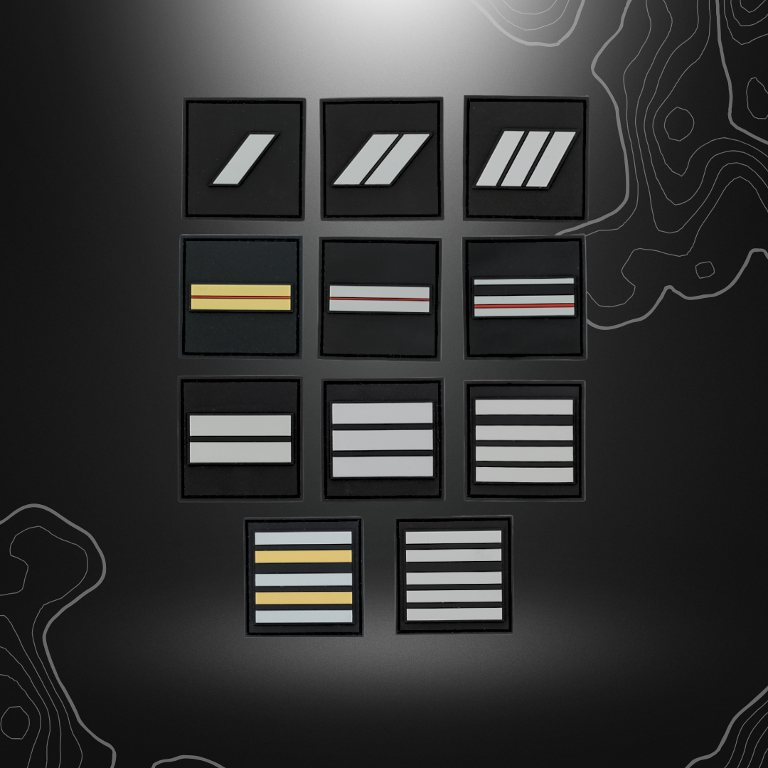 Galon de gendarme en HV PVC