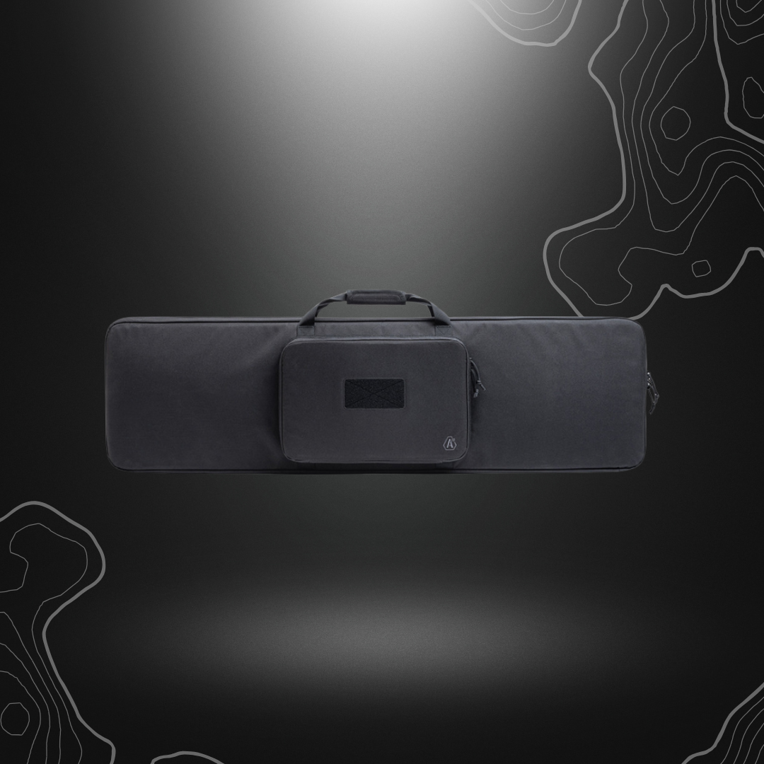 Housse souple pistolet AR-10 120 cm Delta noir avec inserts velcro de la marque A10 Equipment