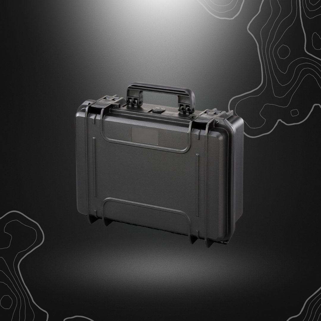 Valise de transport étanche MAX430S en copolymère de polypropylène noir, résistante aux chocs et à l'eau, avec mousse prédécoupée pour protection optimale d'équipements frag