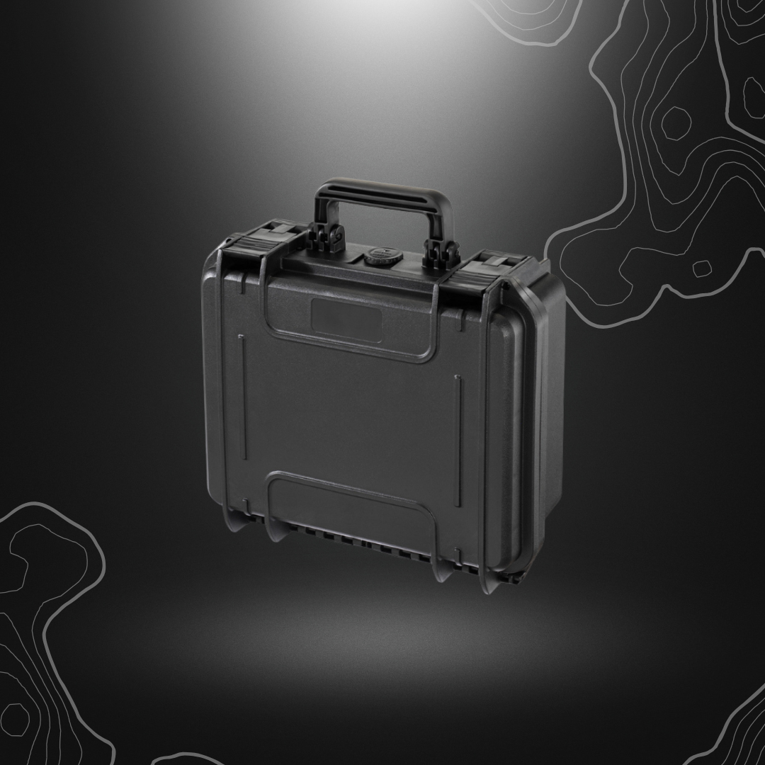 Valise de transport étanche MAX300S noire, résistante aux chocs et à l'eau pour le transport sécurisé d'objets de valeur
