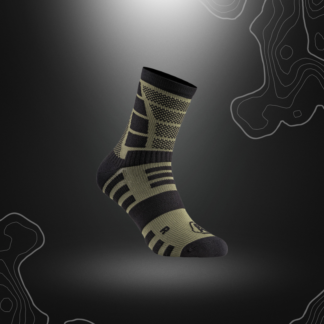 Chaussettes IMPACT 7 Summer de A10 Equipment en laine mérinos thermorégulantes