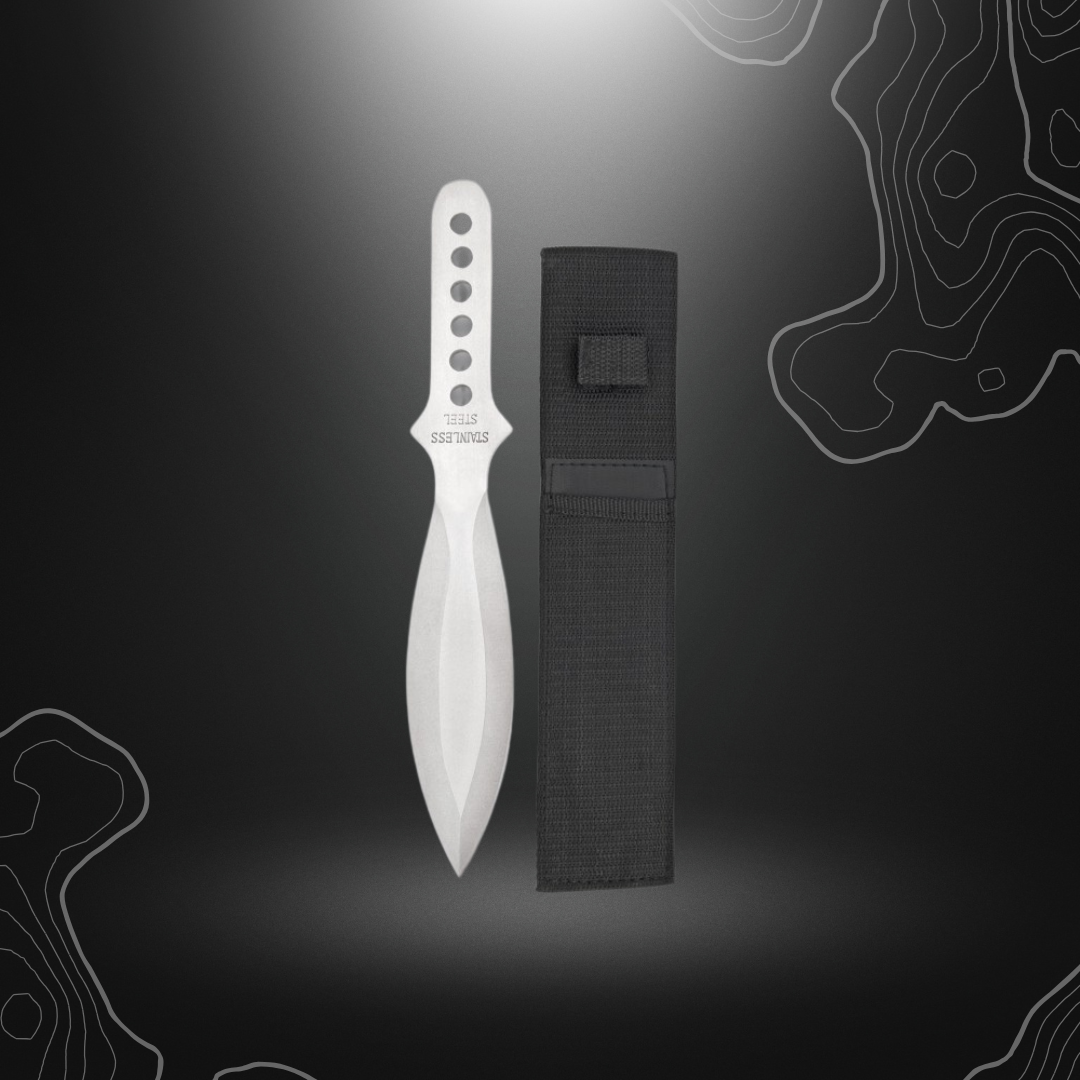 COUTEAU DE LANCER 17CM AVEC ETUI 31246 ALBAINOX