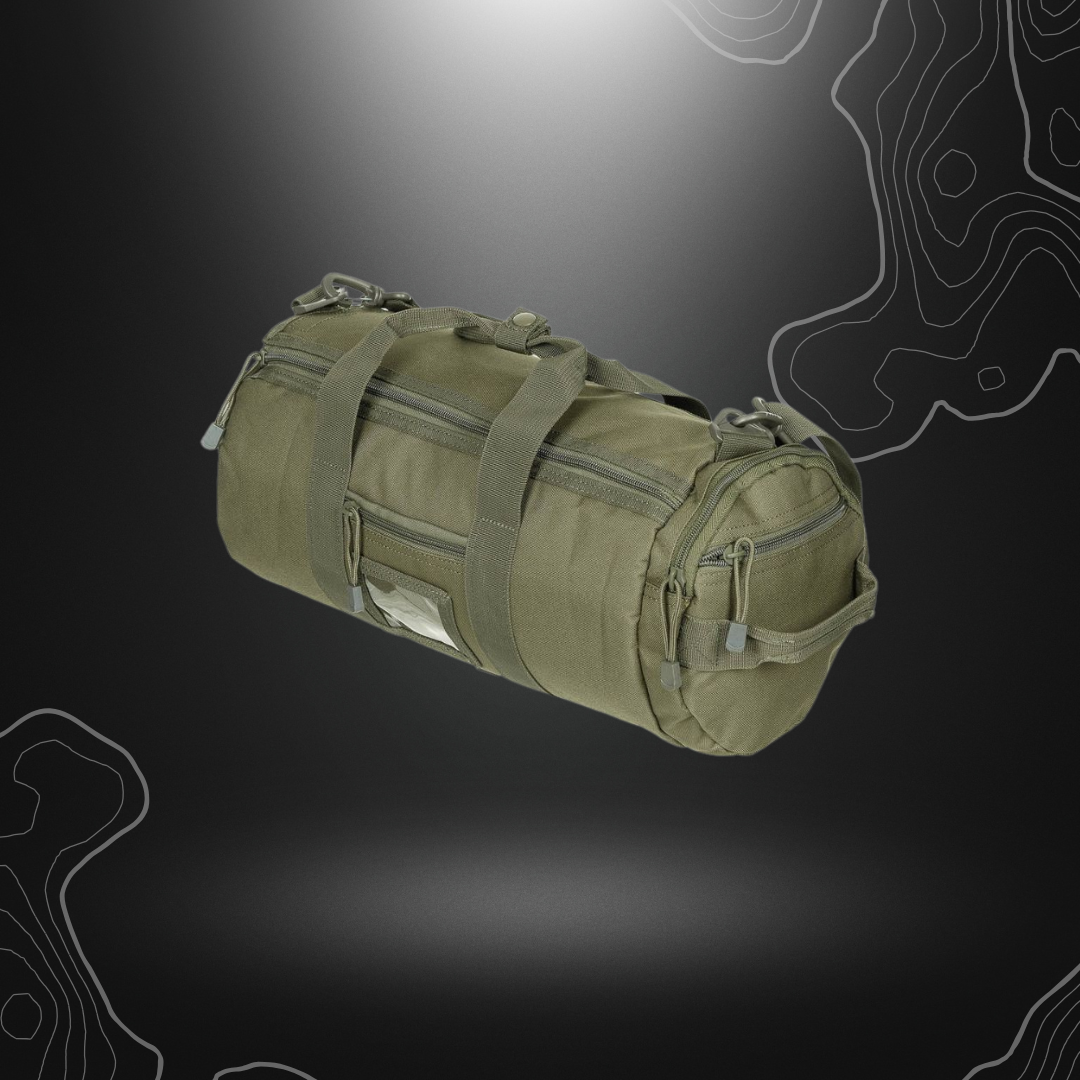 SAC DE TRANSPORT ROND OPERATION VERT OLIVE | MFH