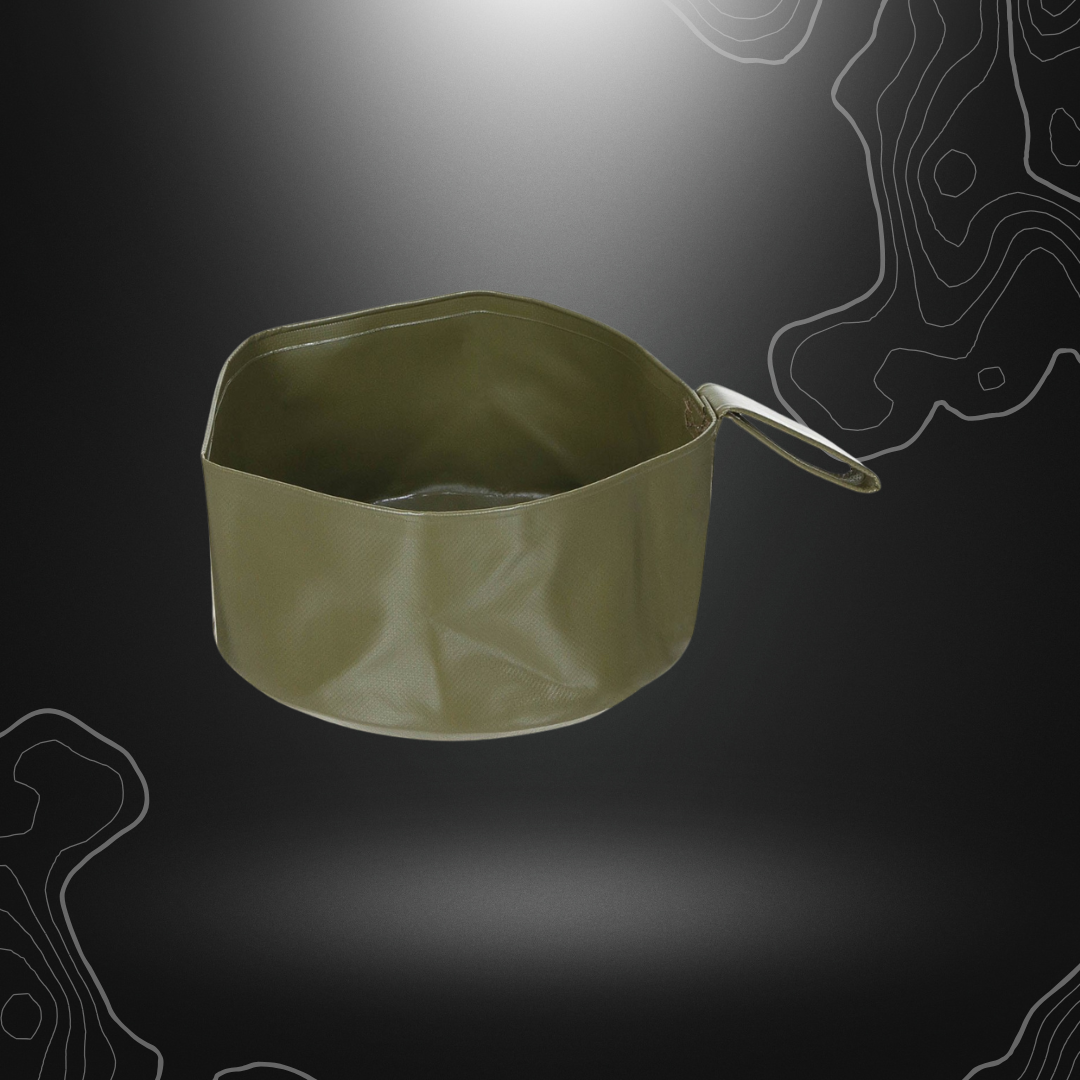 SEAU PLIABLE 3.5L VERT OLIVE | MFH