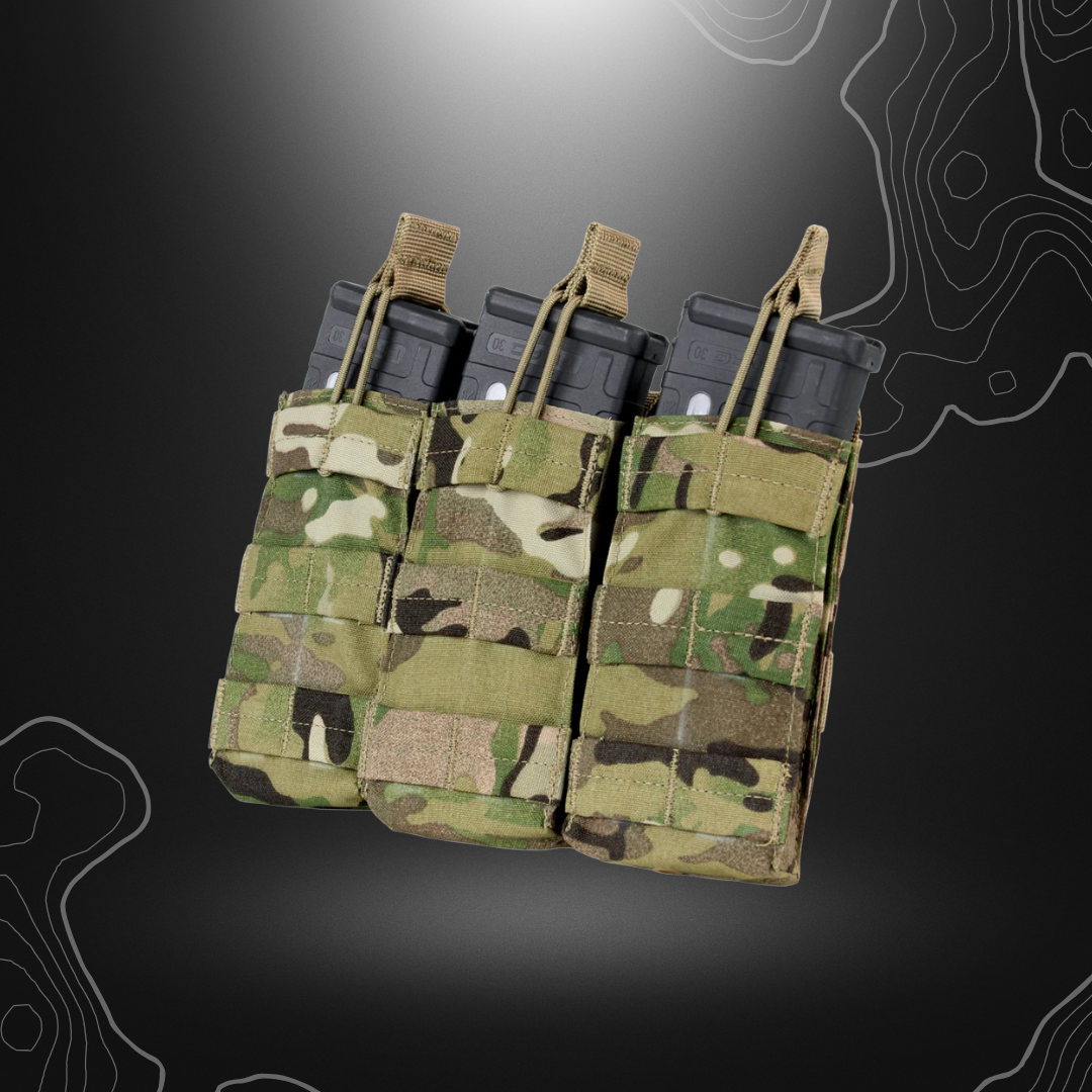 PORTE-CHARGEURS TRIPLE MULTICAM | CONDOR
