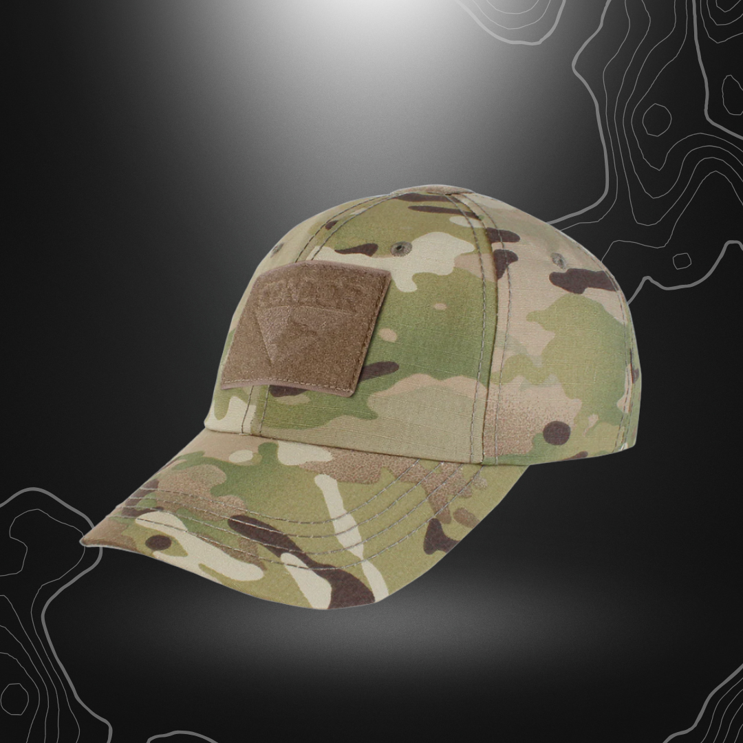 Condor Multicam Tactical Cap, design universel camouflage MultiCam®, résistant et confortable pour divers terrains et conditions