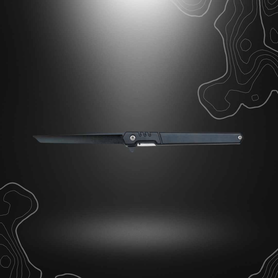 COUTEAU PLIANT ROULEMENTS NOIR ALBAINOX