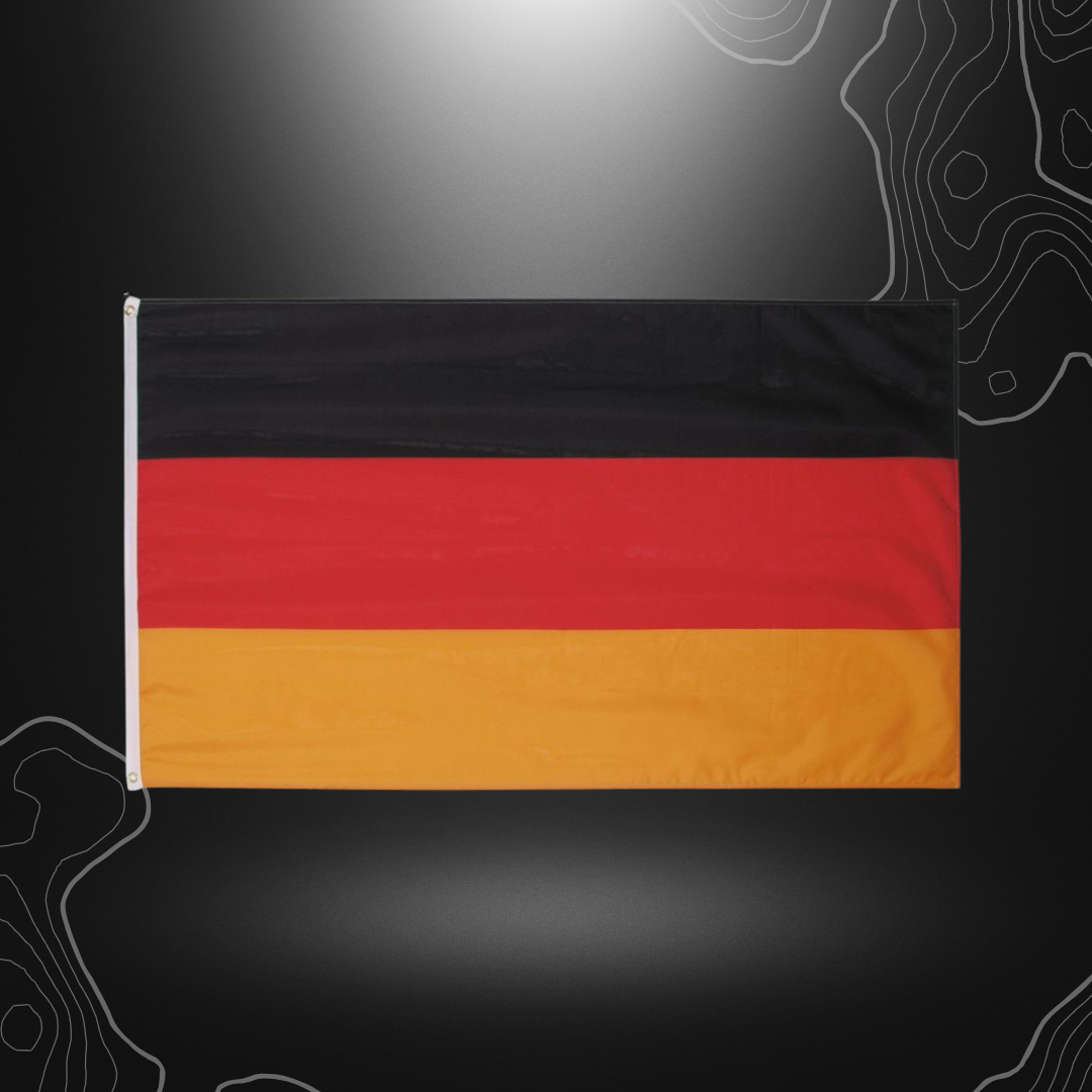 DRAPEAU ALLEMAGNE 90x150CM POLYESTER