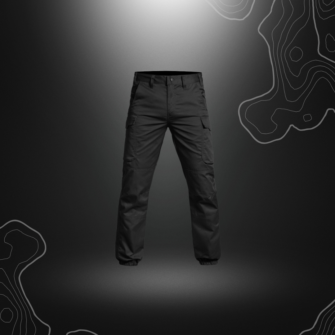 PANTALON SÉCU-ONE BAS ELASTIQUE NOIR | A10 EQUIPMENT