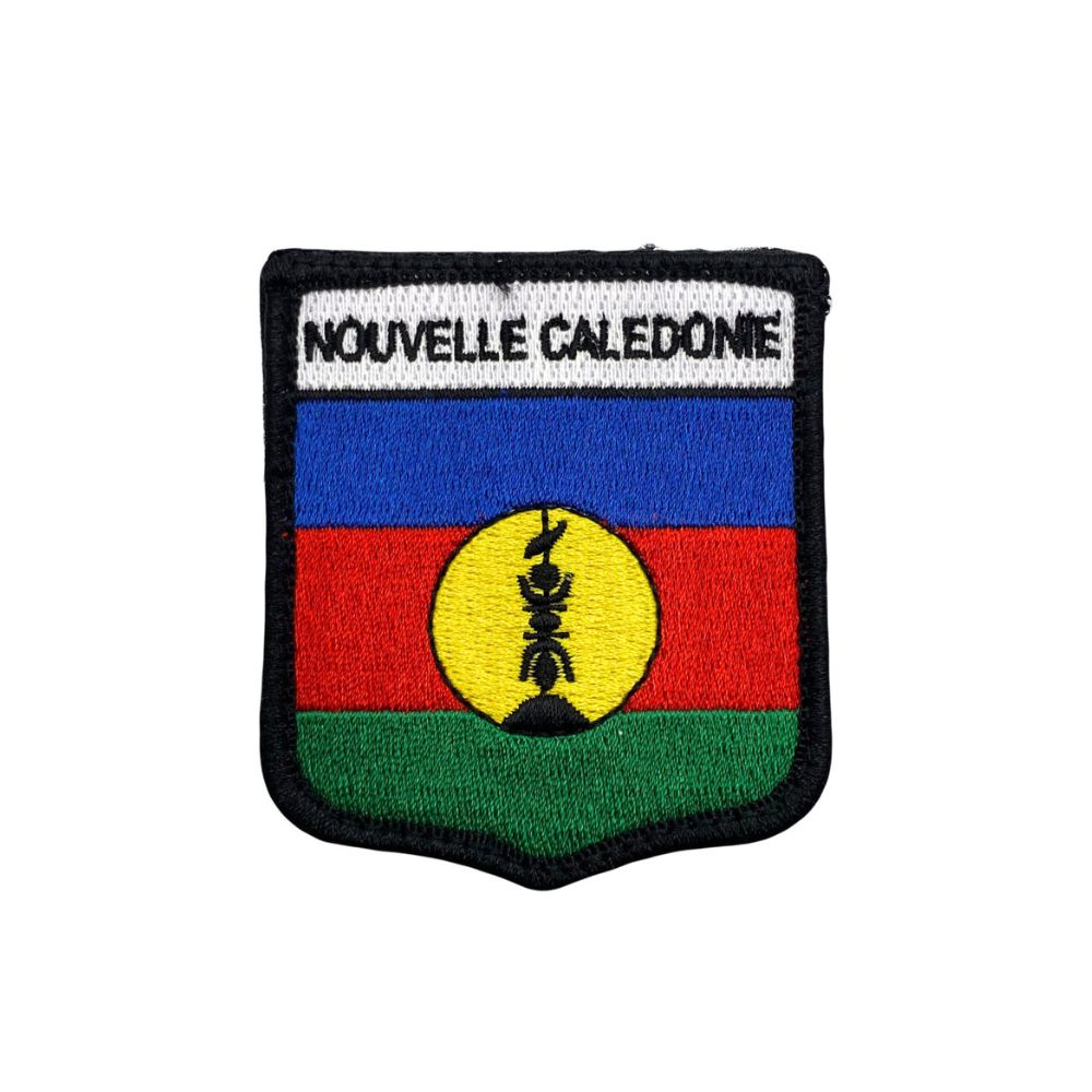 Patch en tissu représentant la Nouvelle Calédonie
