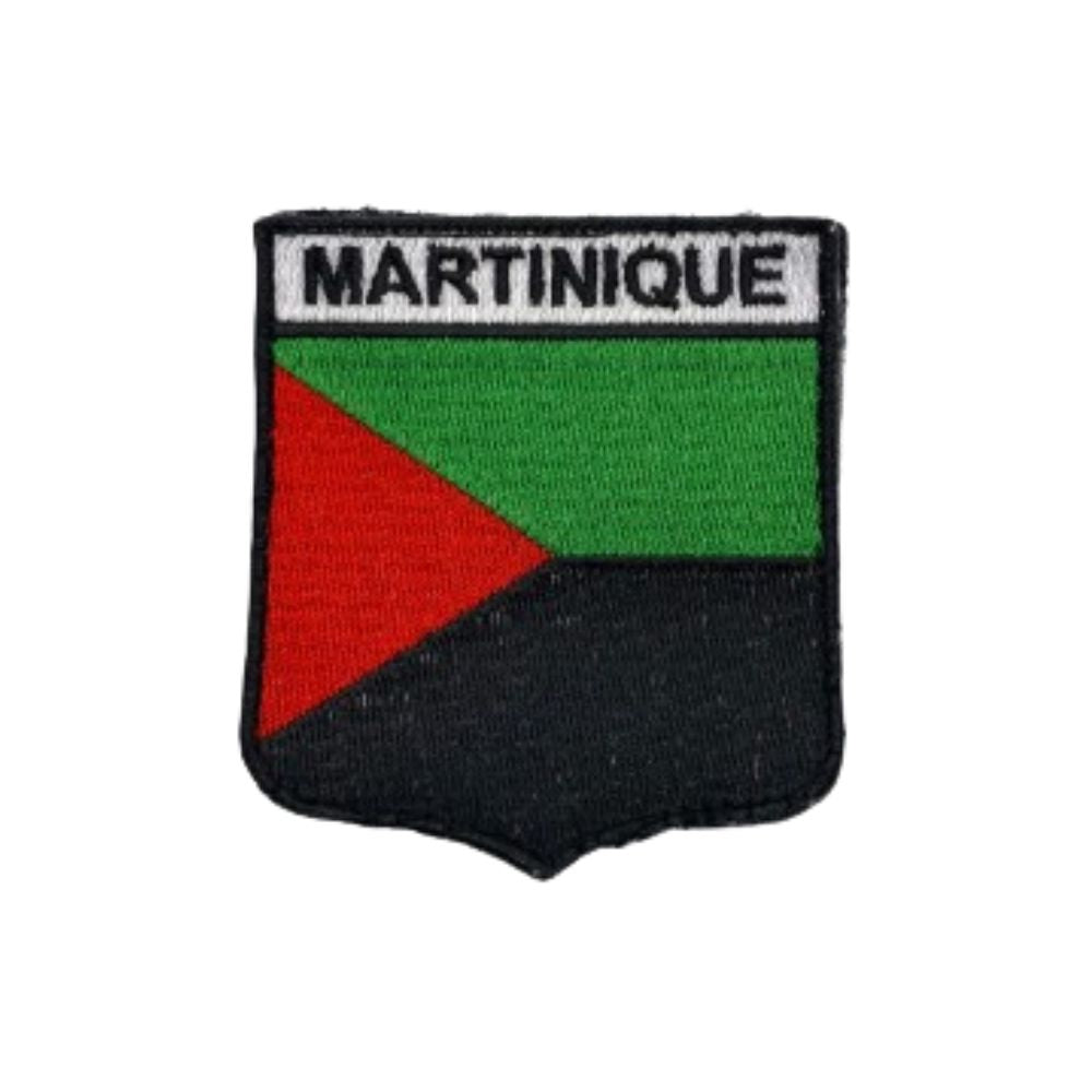 Patch de tissu représentant la Martinique