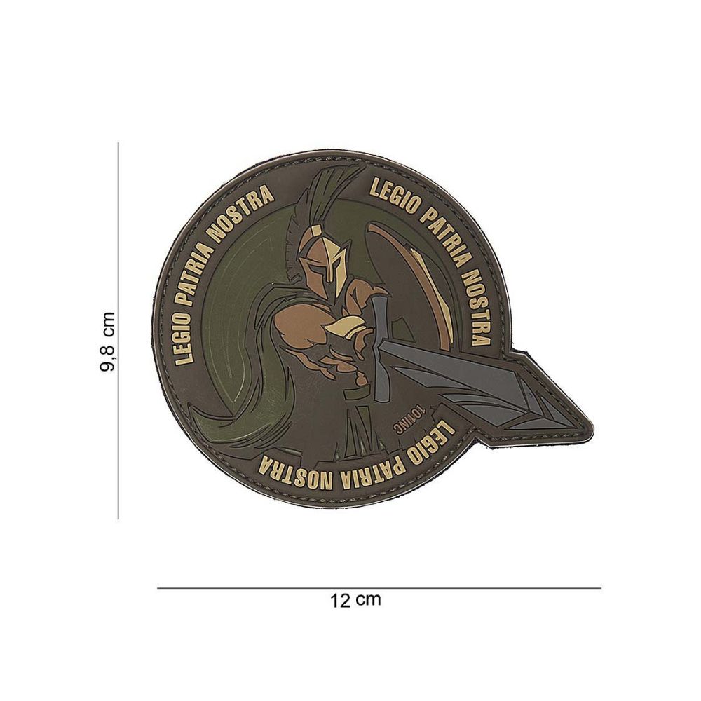 Cuir marron PATCH LEGIO PATRIA NOSTRA en PVC