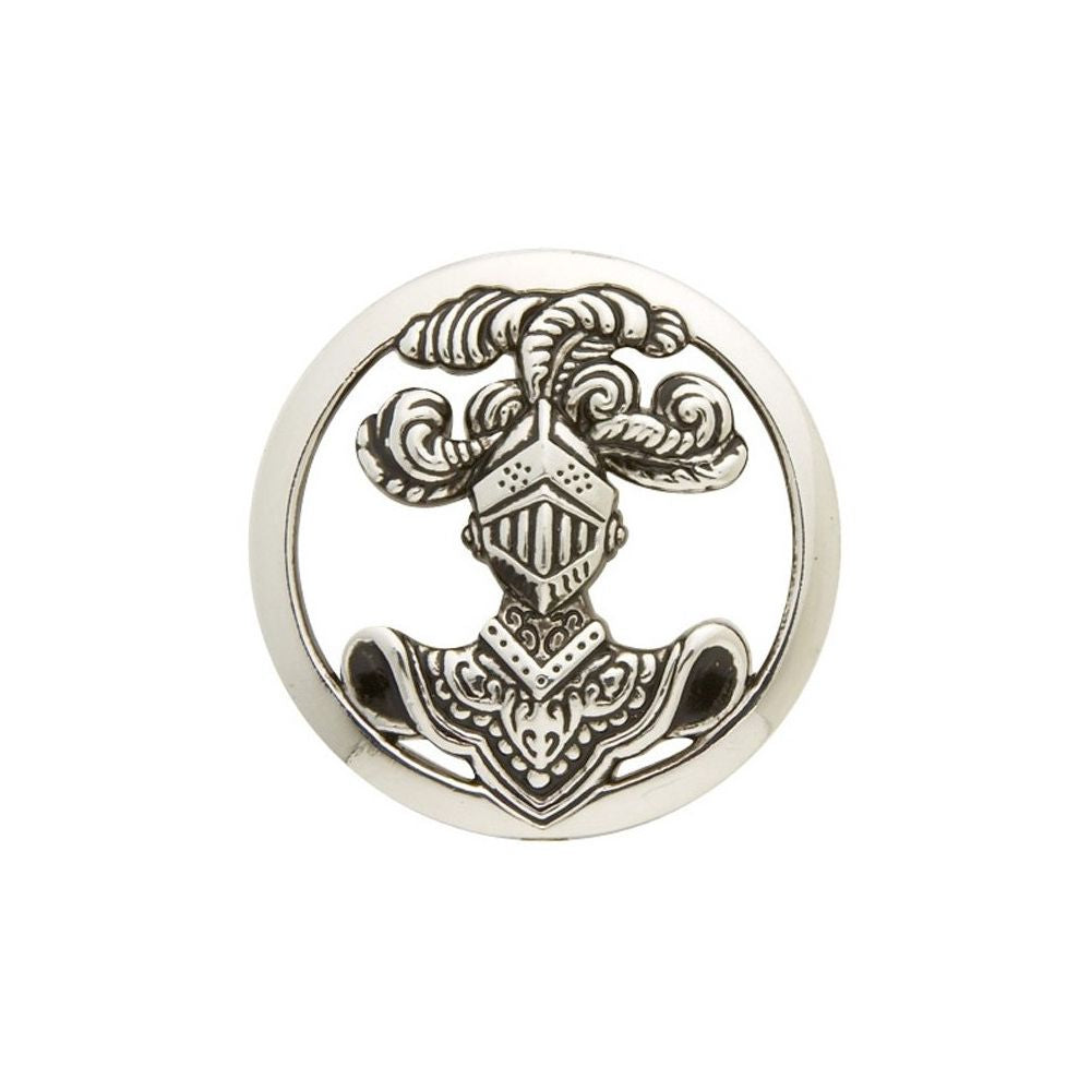 Insigne en argent pour béret ABC