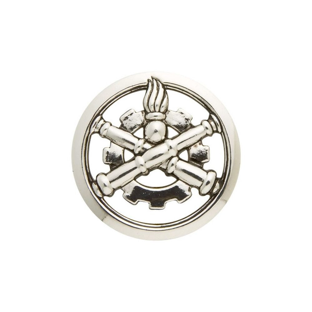 Argent insigne de béret militaire