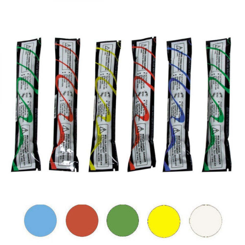 Balises lumineuses colorées Cyalume MFH avec une durée de combustion de 8 à 12 heures