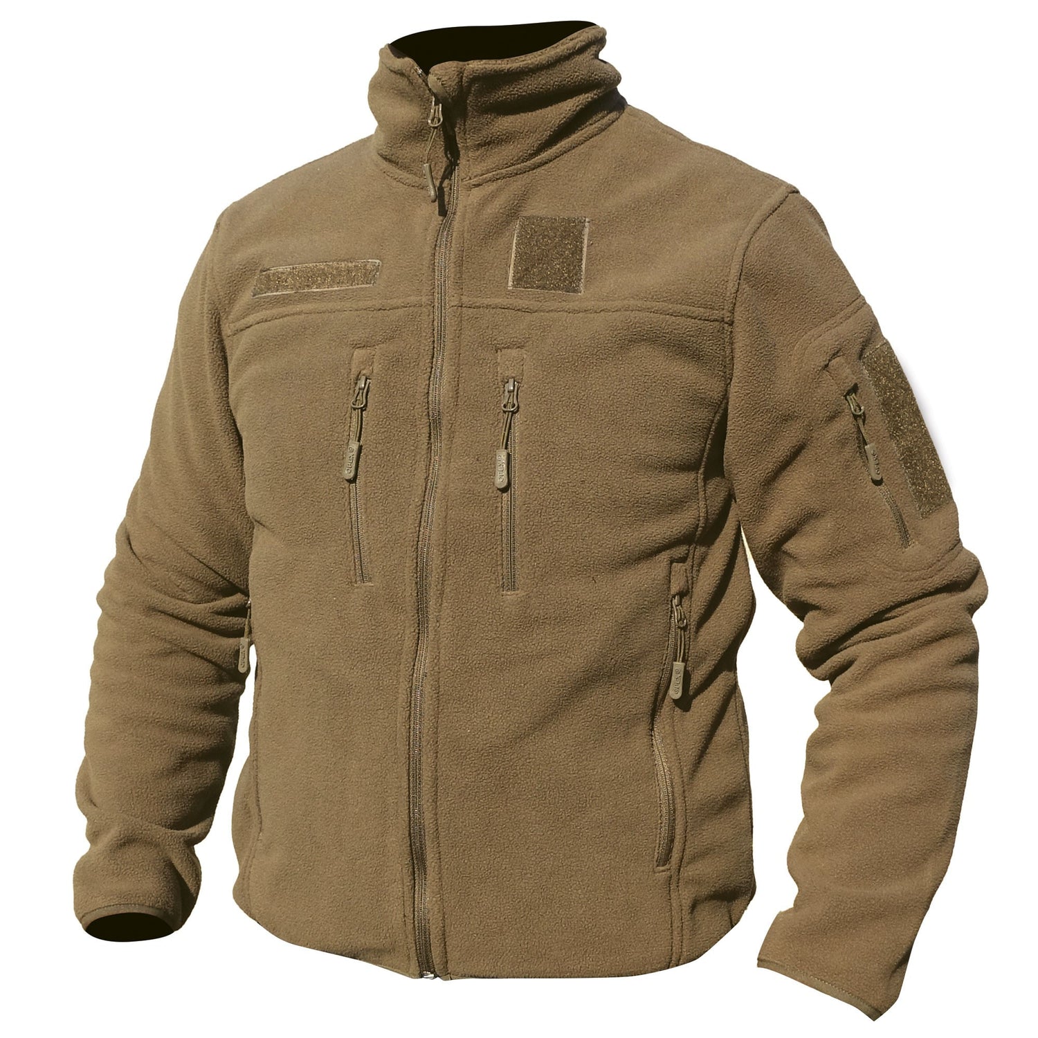 Veste polaire ajustée OPEX, 100% polyester, avec fermeture zip et plusieurs poches zippées, disponible en tailles XS à XXL