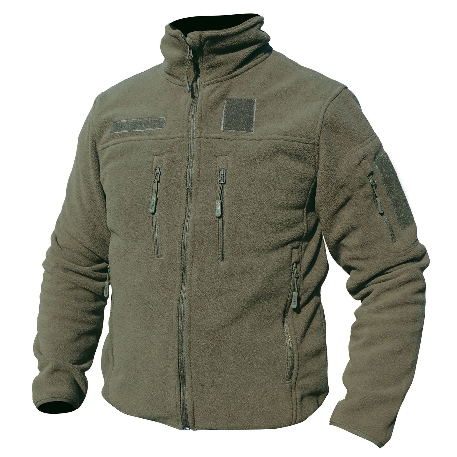 Polaire Fitté OPEX en polyester anti-bouloche avec fermeture zip et plusieurs poches