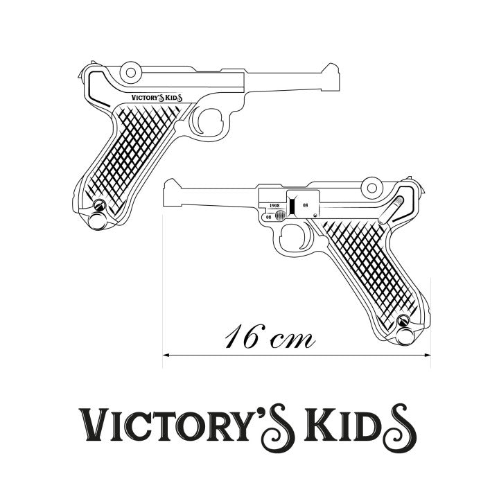 SCHUIMPISTOOL LUGER P08 VICTORY'S KIDS