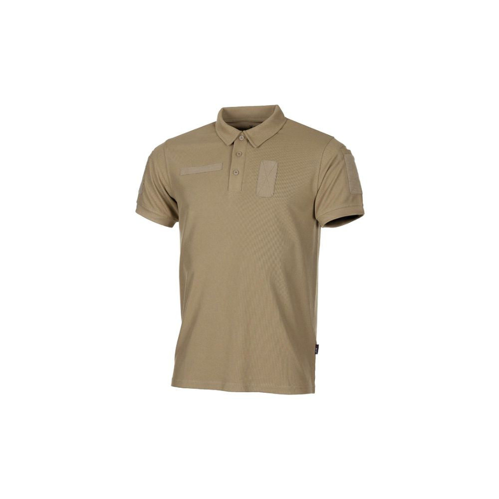 POLO TACTIQUE MANCHES COURTES COYOTE | MFH