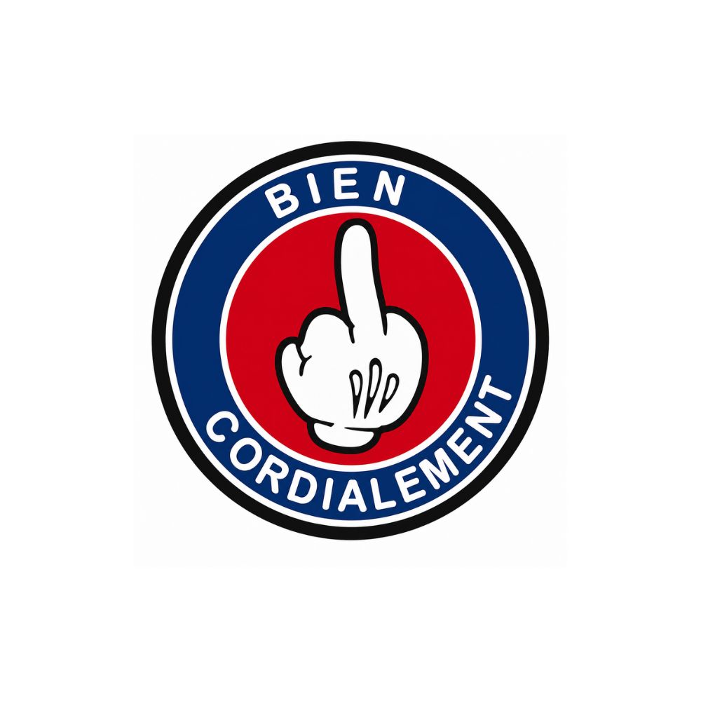 PATCH FUCK VRIENDELIJKE GROETEN PVC