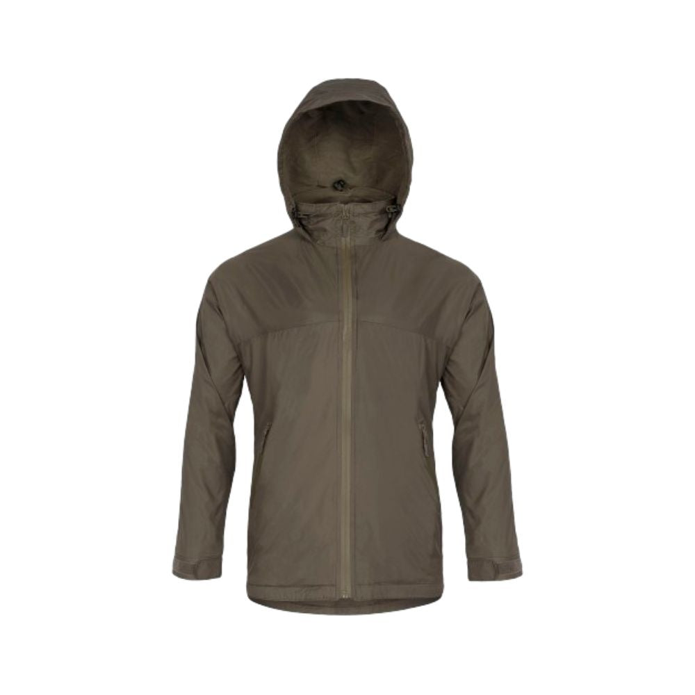 VESTE IMPERMÉABLE HALO DOUBLÉE MICRO-POLAIRE FULL ZIP VERT OLIVE | HIGHLANDER