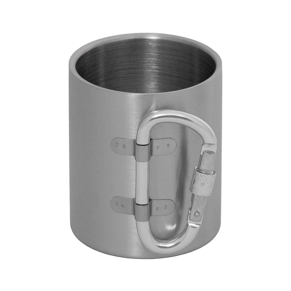 Acier inoxydable 300ml tasse mousqueton Fox Outdoor avec option de fixation