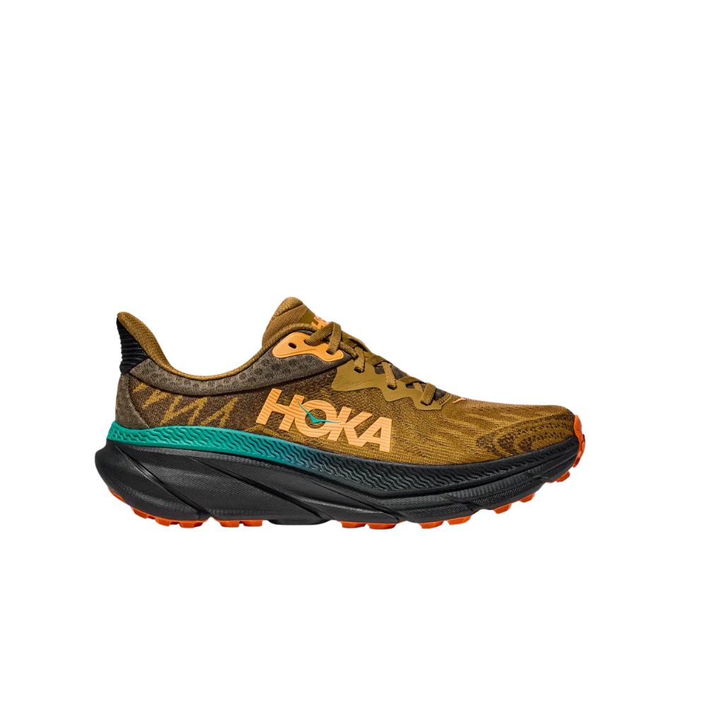 Chaussure de course pour homme Hoka Challenger ATR 7, idéale pour le trail et la route, avec semelle extérieure Durabrasion Rubber™ et semelle intermédiaire en mousse EVA