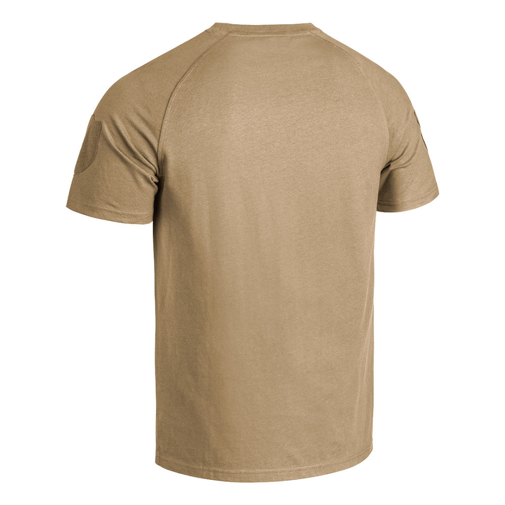 T-shirt STRONG GEN 2 tan, détail tissu coton certifié Oeko-Tex A10 Equipment