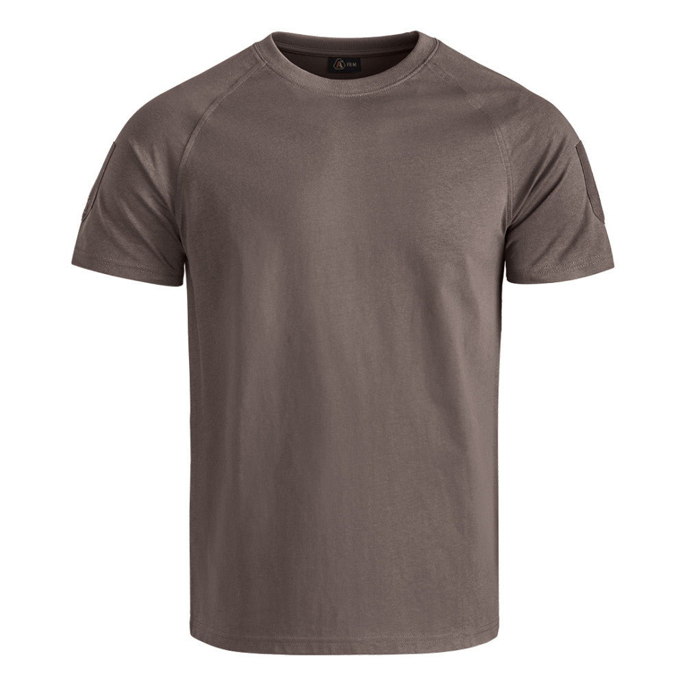 T-shirt STRONG GEN 2 brun Terre de France A10 Equipment, coton 210 g/m²